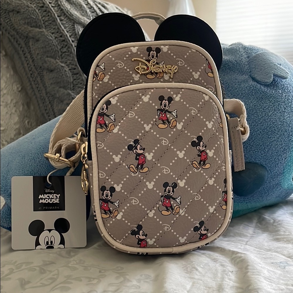 Mickey Mouse Patterned Mini Backpack